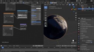 ЗЕМЛЯ ЗА 1 МИНУТУ в Blender 2.8 | Ленивый Блендер 2.82