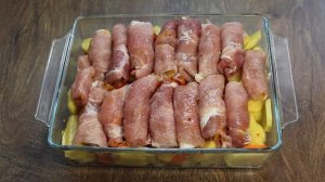 Ну такая вкуснятина! Отличная идея для семейного ужина: сочные и мясо, и  картофель