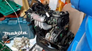 Замена ДВС 4G15 на 4G15T