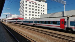 Отправление поезда №705 Стриж Нижний Новгород - Москва