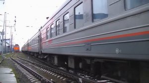 ЧС4Т-736 с поездом №309 Адлер - Воркута