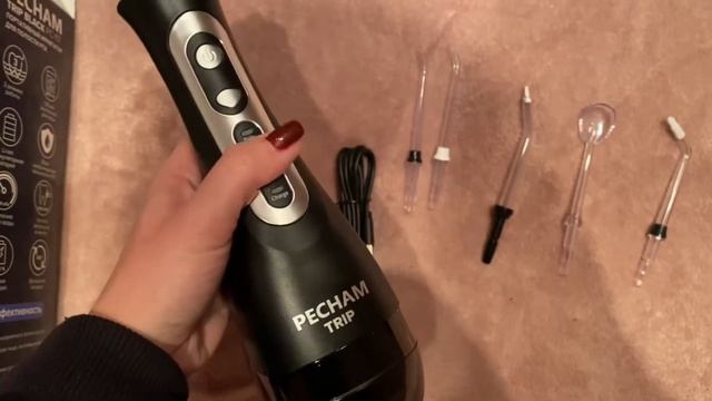 Ирригатор для полости рта. PECHAM Trip black PC-117.