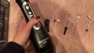 Ирригатор для полости рта. PECHAM Trip black PC-117.