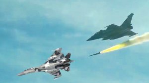 Су-35 проиграл воздушный бой французскому истребителю Dassault Rafale.mp4