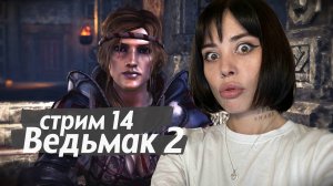 ЗА САСКИЮ! ЗА ВЕРГЕН! // стрим 14 // проходим The Witcher 2: Assassins of Kings (Ведьмак 2)