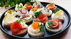 Бутерброды! 5 Видов БУТЕРБРОДОВ НА ПРАЗДНИЧНЫЙ СТОЛ! ЗАКУСКИ на НОВЫЙ ГОД и РОЖДЕСТВО!
