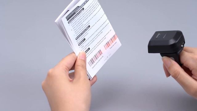 How to turn on the EY-026C Ring barcode scanner?