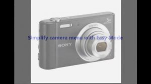 Sony W800 B 20 MP Digital Camera Black + silver (new)