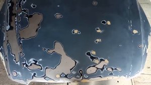Как покрасить капот. Исправляем косяки предшественников.