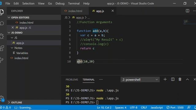 JavaScript Function Argument | #11 Web Development Tamil Tutorial for Beginners