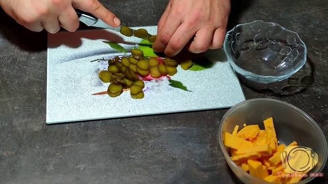 Домашняя пицца на сковороде