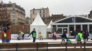 Ice Skating at Charenton-le-Pont, France.