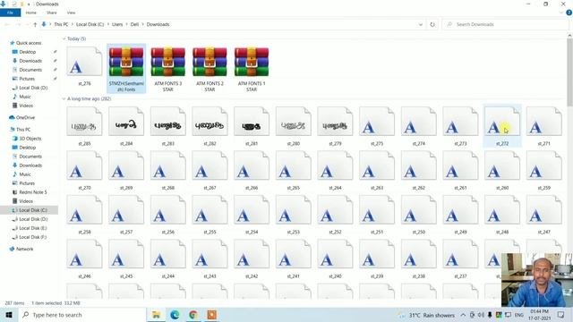 செந்தமிழ்/STMZH தமிழ் FONTS ஐ கணினியில் Download And Install செய்வது எப்படி?
