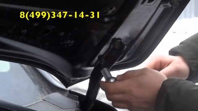 Амортизатор (упор) капота на Toyota Highlander KU-TY-HL03-00 (обзор, установка) смотреть онлайн