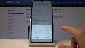 How to Format SD Card in XIAOMI Redmi Note 8 Pro - Fix External Storage