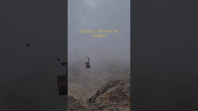 Tahtali mountain, Olympos Teleferik, Turkey #tahtali #olympus #teleferik #cablecar #turkey #türkiye