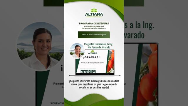 Sesión 3 de preguntas y respuestas #agricultura