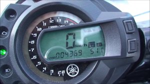 K9407 YAMAHA FZ6 FAZER S ЯМАХА с пробегом по Японии 4369 км !!!