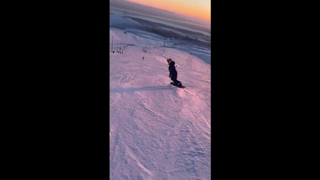 Кировск-Бигвуд. Летим по закатным солнцем... смотреть онлайн