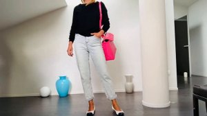 Мамины джинсы - идеи повседневного наряда.