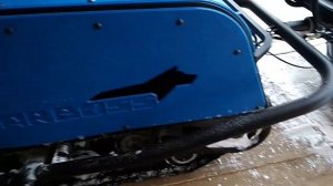 Замена масла на мотобуксировщике Барбос от Балтмоторс