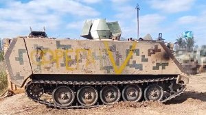 Российская армия захватила бронетранспортер M113 Украины