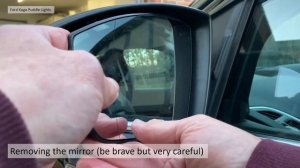 Ford Mirror Puddle lights lamps LED upgrade installation Kuga Explorer Focus C-Max S-Max Mondeo K00