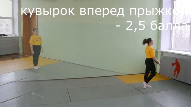 Кувырок вперед прыжком смотреть онлайн