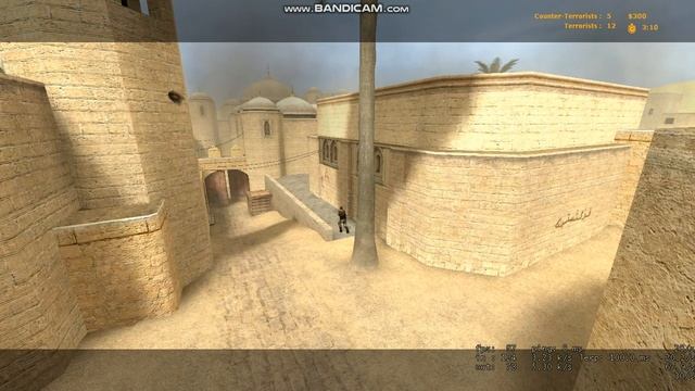 Counter-Strike Source CSS de_dust2_unlimited gameplay expert bots 3/5 смотреть онлайн