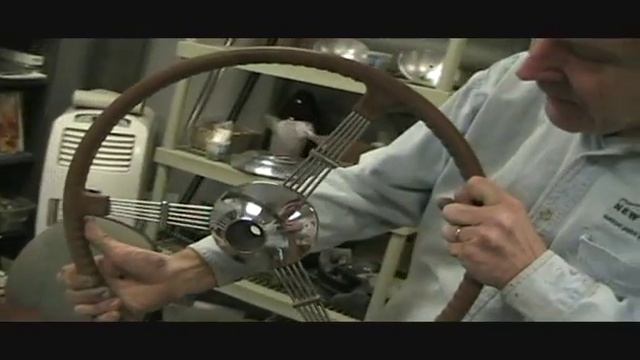 Part 12 - Banjo Steering Wheel - 1937 Packard 120 CD Restoration смотреть онлайн