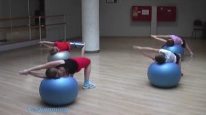 Плавание и фитбол