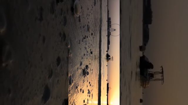 Dubai beach sunset