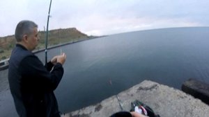 Ловля саргана в сентябре/Дикий клев/Рыбалка на Черном море