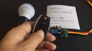 универсальный пульт AC 85V 250V Multimode Learning Wireless Remote Control Switch