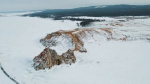 Baikal | Cinematic Video | Озеро Байкал зимой 【4K】 Drone