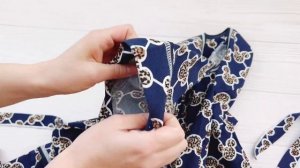 Халат на пуговицах. Код:1205.