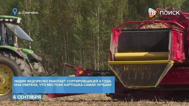 Уборочная страда в Раздолье