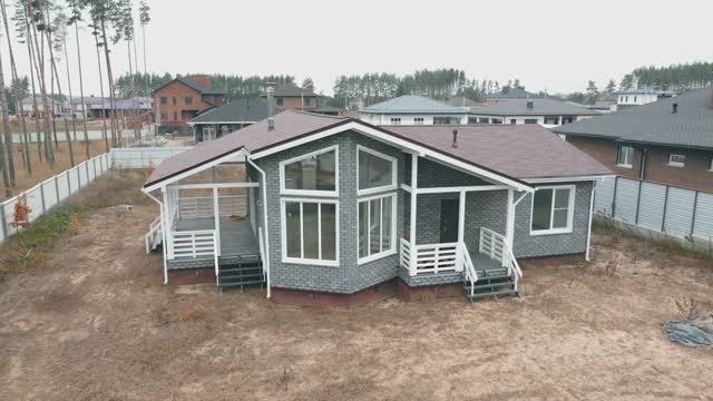 Каркасный дом в Новоподклетное.