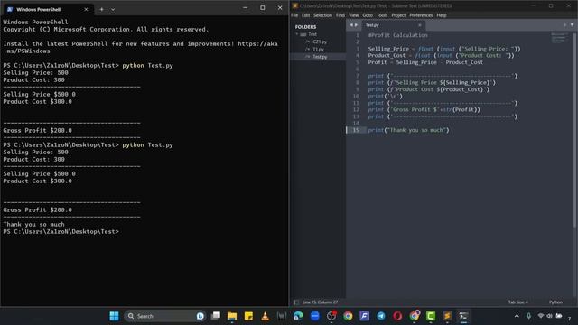 Python in Tamil | Sublime Text & Command Function & Debug | Part 4 | Chapter Zoe