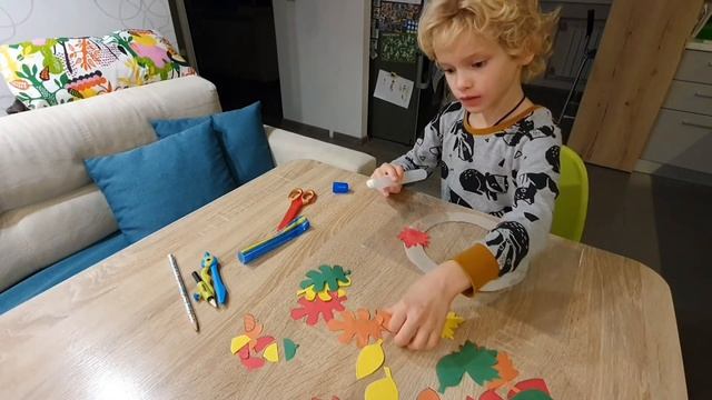 Осенняя поделка. 5тиминутка смотреть онлайн