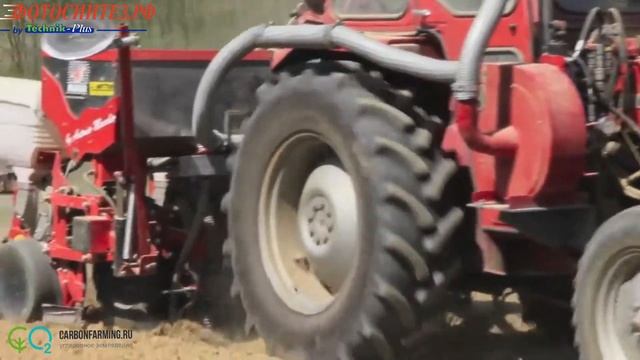Фотосинтез с CO2 турбиной Technik plus, установка на кукурузную сеялку (подсолнечник) пропашную
