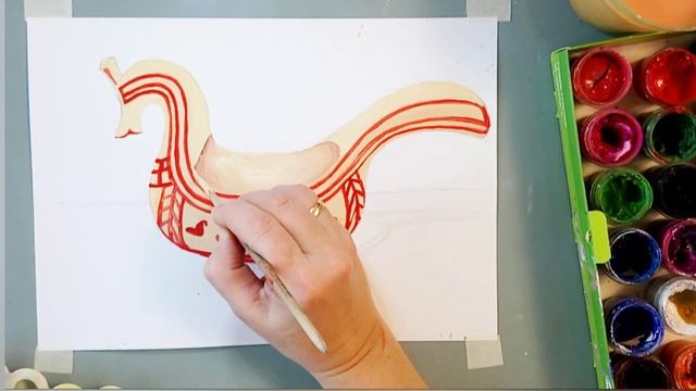 Рисуем народные промыслы  Чаша