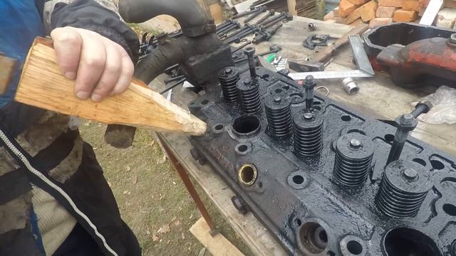 МТЗ 50 ДЕМОНТАЖ СТАКАНОВ ФОРСУНОК ЗАМЕНА УПЛОТНИТЕЛЕЙ ФОРСУНОК Д50 смотреть онлайн