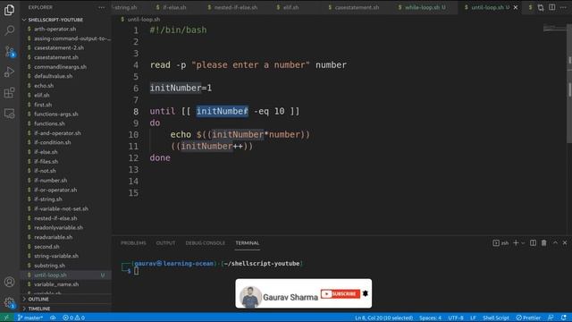Shell Script tutorials - 39 - Until Loop In Shellscript - Until Loop Syntax In Shellscript смотреть онлайн
