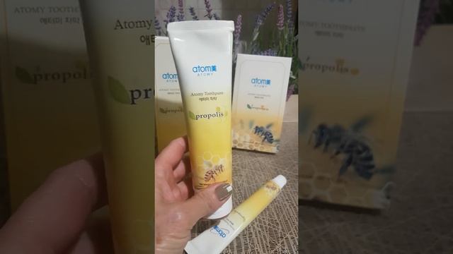 Атоми Зубная паста с прополисом смотреть онлайн