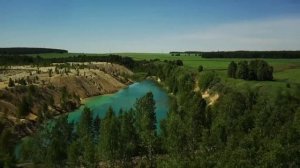 Черемховские карьеры летом