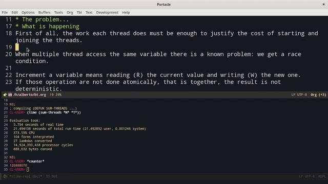 Exploring data races in Common Lisp