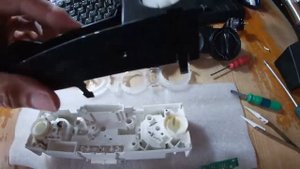 Disassembling climate control unit VW Polo | Разборка блока климат контроля VW Polo