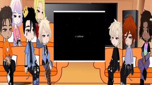 All For The Game react to Nicky's  brother as Hanma /Реакция Всё Ради Игры на брата Ники это Ханма