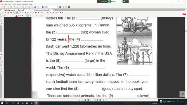 Grammar Practice Online Unit 7 Ex C#ieltsWithRayhan